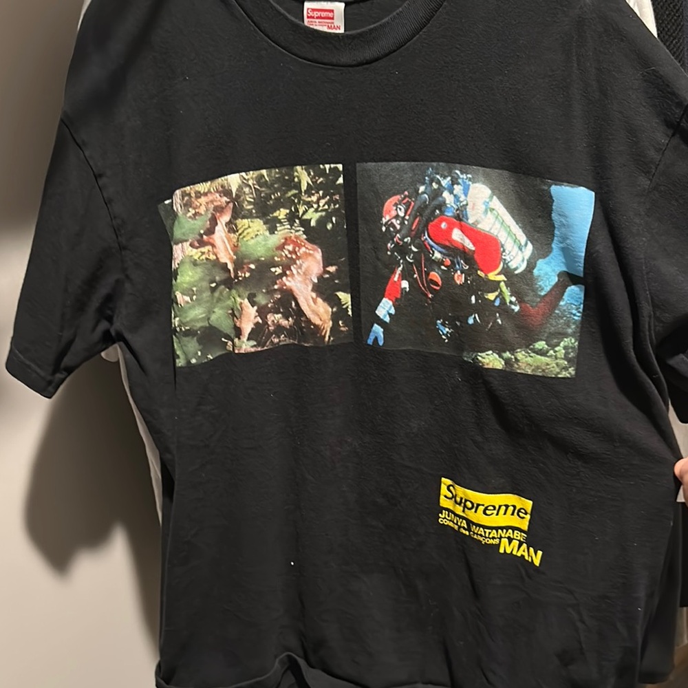 Supreme Black Graphic T-Shirt